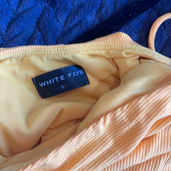 Mango Miami! White fox Bodycon dress - Picture 2 of 2